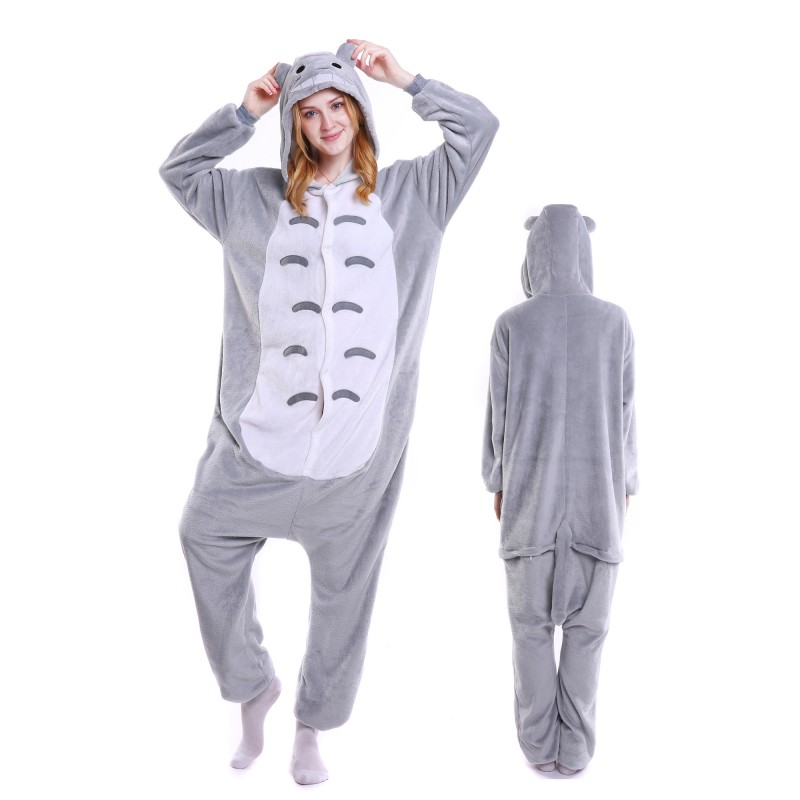 Totoro Kigurumi Onesie Pajamas Animal Costumes For Women & Men