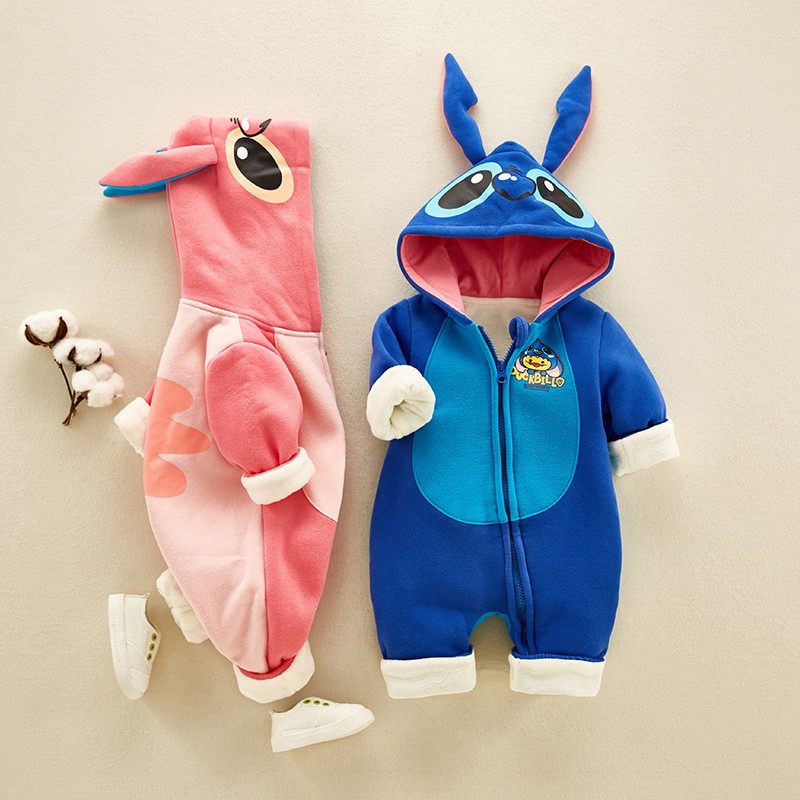 Baby Stitch & Angel Onesie Animal Costumes Outfit for Todders