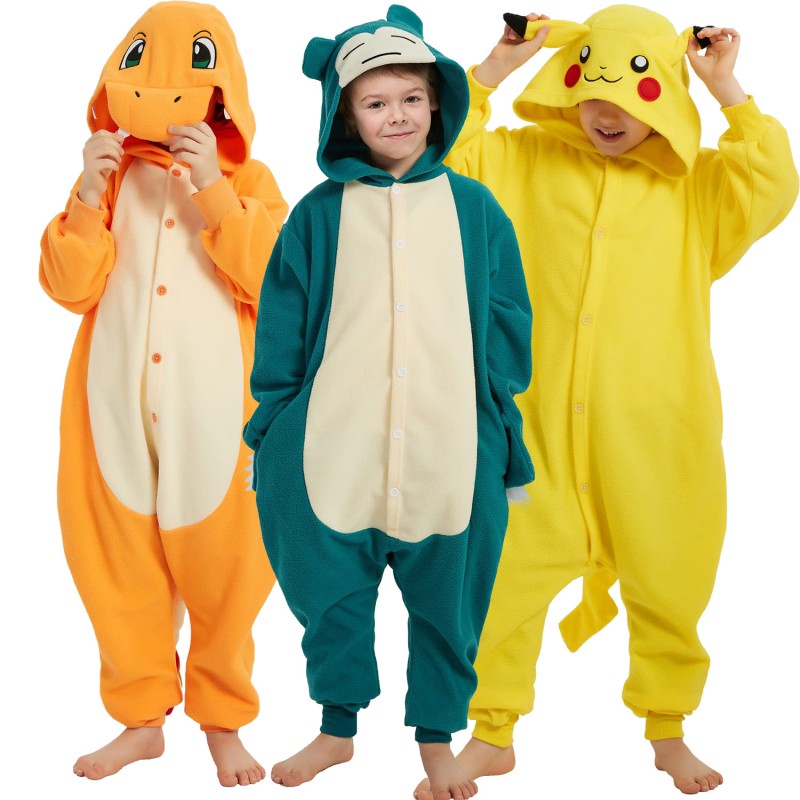 Disguise Toddler Boys' Pokemon Pikachu Jumpsuit Costume - 4-6
