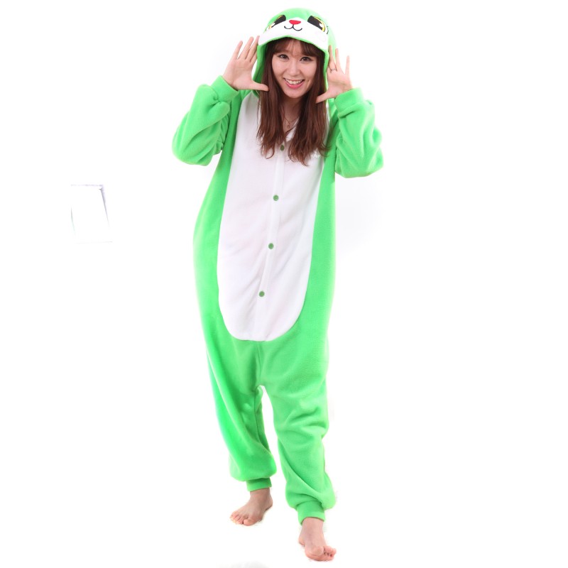 Frog Kigurumi Onesie Animal Pajamas 
