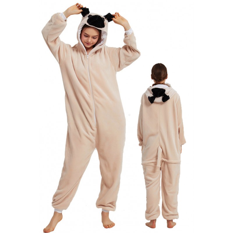 Dog Costumes for Humans Onesie Pajamas Loungewear Cosplay Party