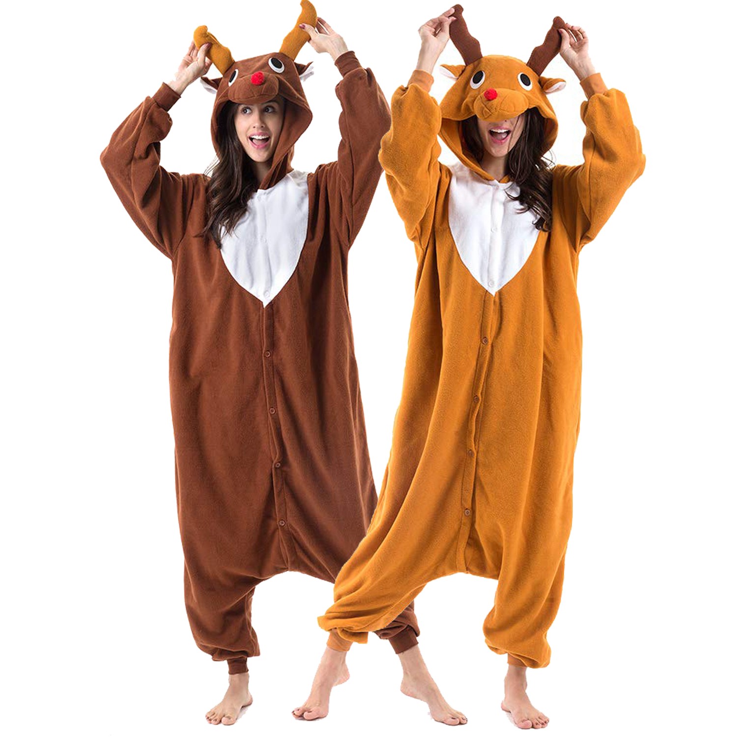 Flying Squirrel Onesie Pajamas For Adults Unisex Cute Easy