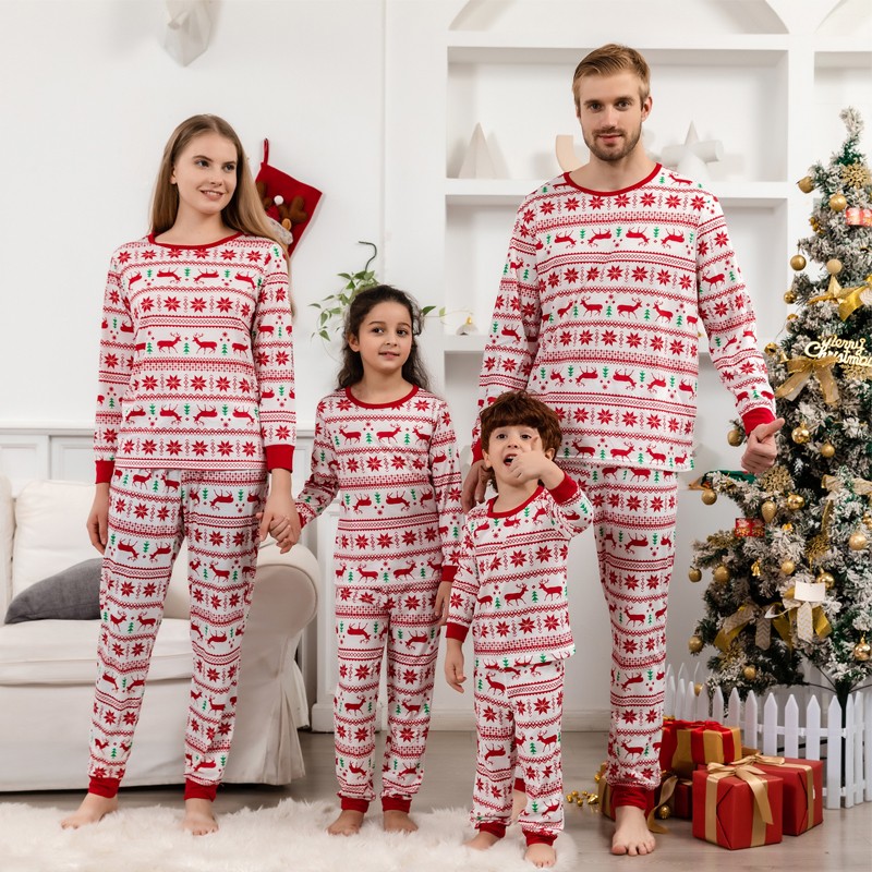 YanHoo Christmas Family Outfits Family Christmas Pajamas Matching Sets  Christmas Pjs Xmas Family Jammies Holiday Pajamas Family Christmas Pajamas  Matching Sets under 10 dollars 