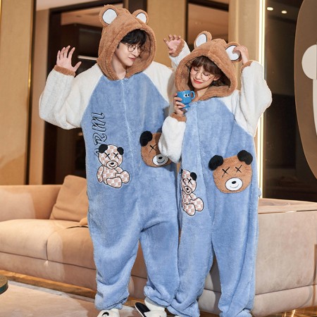 Totoro Onesie Matching One-piece Pajamas For Couples
